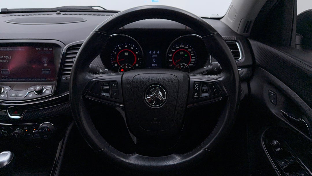 2016 Holden Commodore Sv6 Black Edition, Automatic, 144043 km, Steering Wheel Close-up