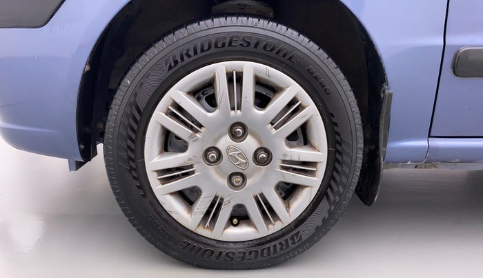 2012 Hyundai Santro Xing GLS, Petrol, Manual, 45,451 km, Left Front Wheel