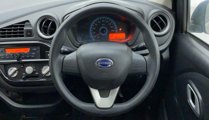 2018 Datsun Redi Go S 1.0 AMT, Petrol, Automatic, 38,316 km, Steering Wheel Close Up