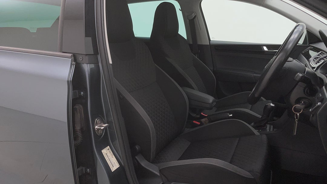 Right Side Front Door Cabin View