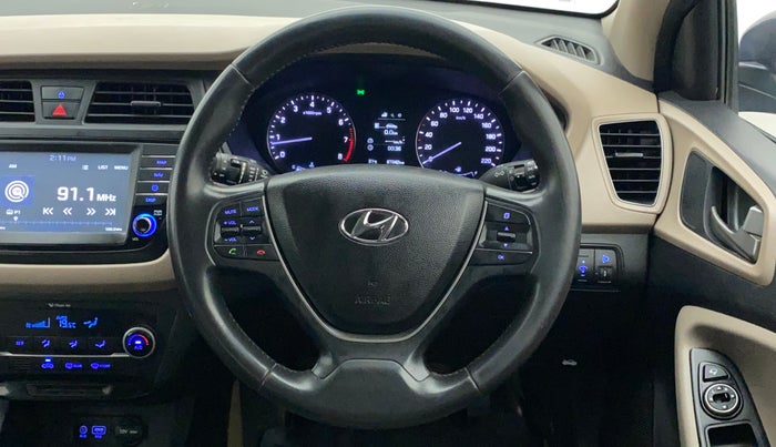 2017 Hyundai Elite i20 ASTA 1.2 (O), Petrol, Manual, 87,384 km, Steering Wheel Close Up