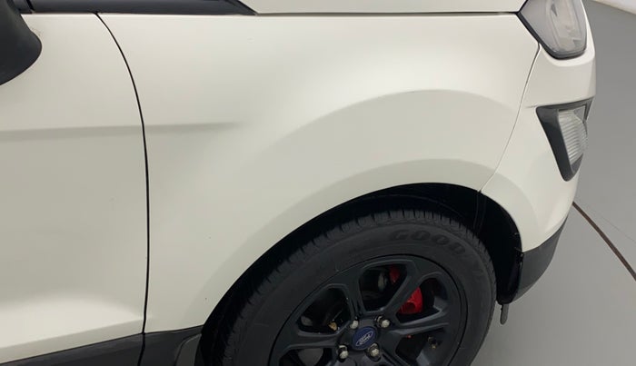 2020 Ford Ecosport TITANIUM + 1.5L PETROL AT, Petrol, Automatic, 39,372 km, Right fender - Minor scratches