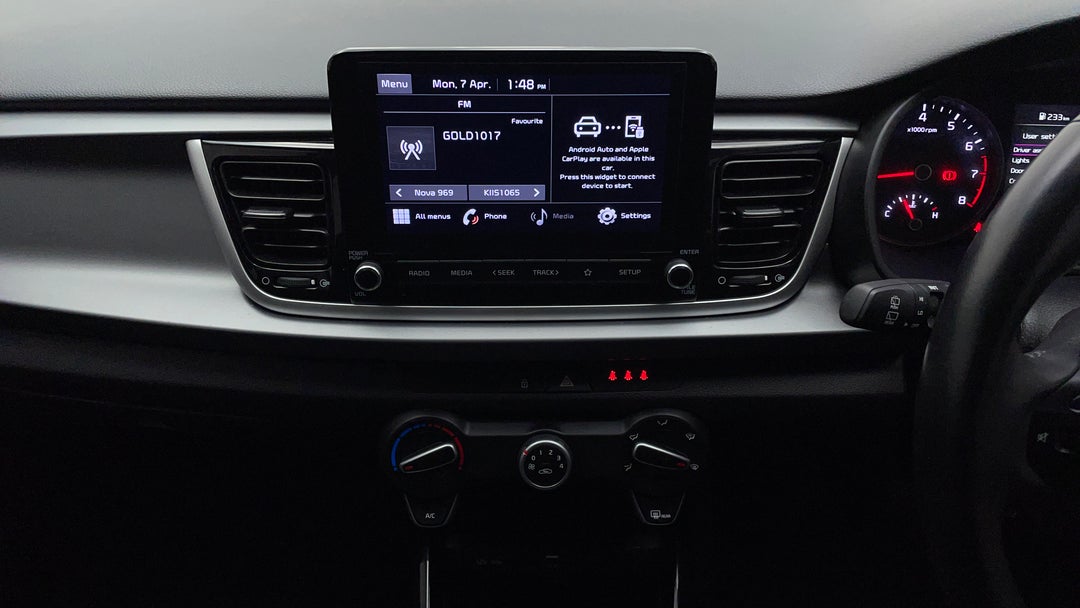 2021 Kia Rio Sport, Manual, 38706 km, Center Console