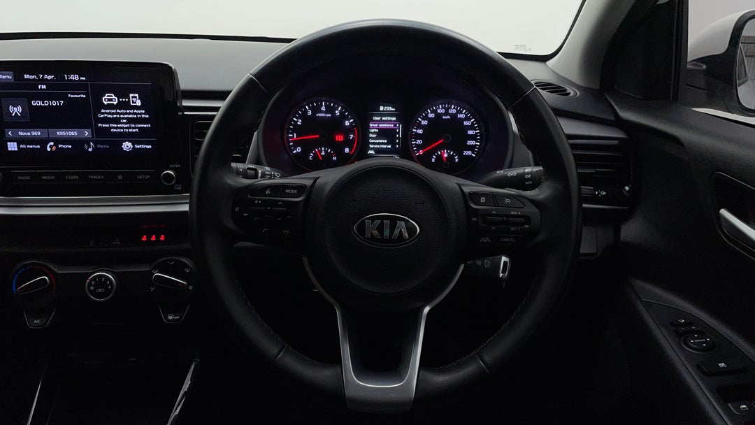 2021 Kia Rio Sport, Manual, 38706 km, Steering Wheel Close-up