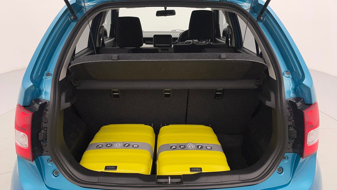 2018 Suzuki Ignis Gl, Manual, 75724 km, Boot Inside View with Luggage