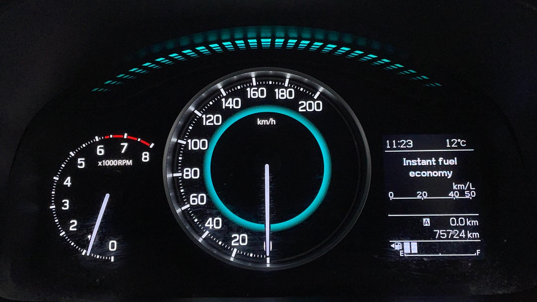 2018 Suzuki Ignis Gl, Manual, 75724 km, Odometer View