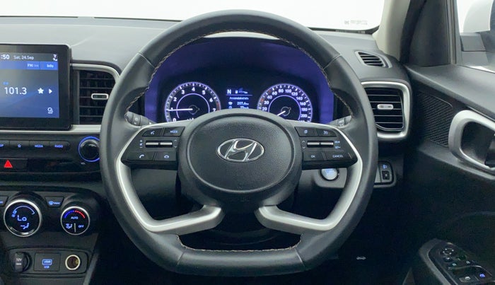 2020 Hyundai VENUE 1.0 turbo GDI IMT SX O, Petrol, Manual, 15,030 km, Steering Wheel Close Up
