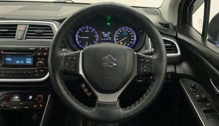 2019 Maruti S Cross DELTA 1.3, Diesel, Manual, 50,951 km, Steering Wheel Close Up