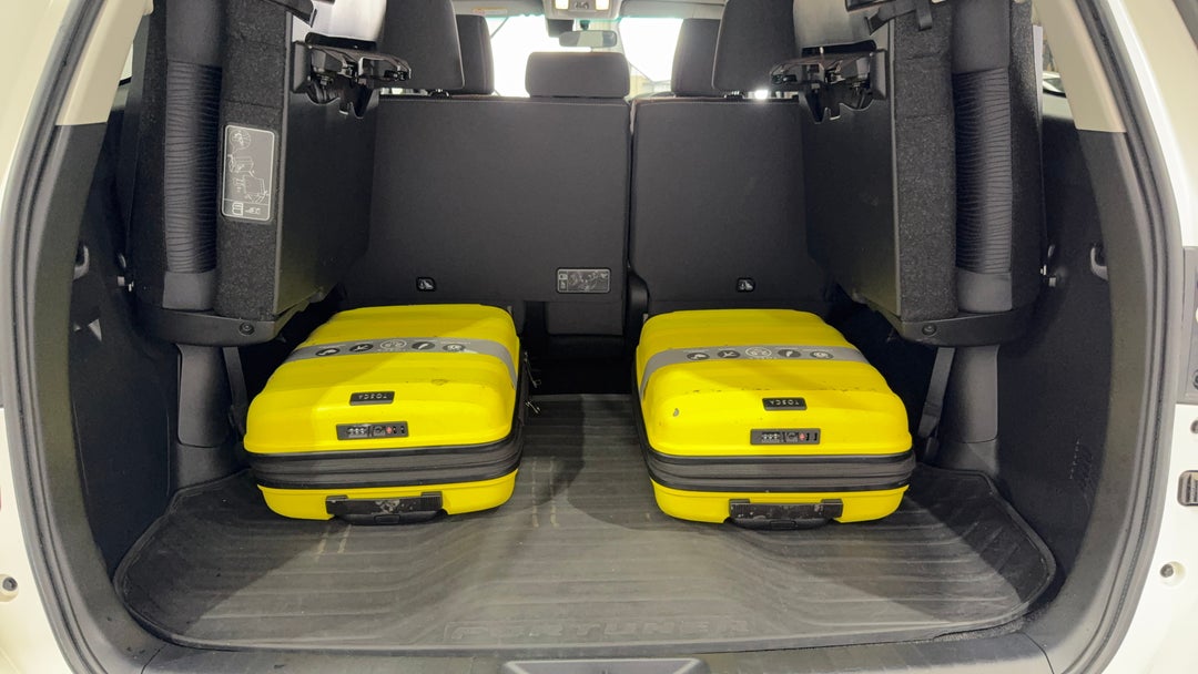 Boot Inside View with Luggage