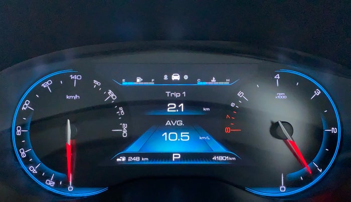 2019 MG HECTOR SHARP DCT PETROL, Petrol, Automatic, 41,877 km, Odometer Image