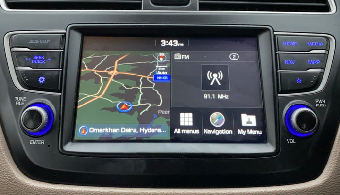 2018 Hyundai Elite i20 ASTA 1.2, Petrol, Manual, 29,647 km, Infotainment System