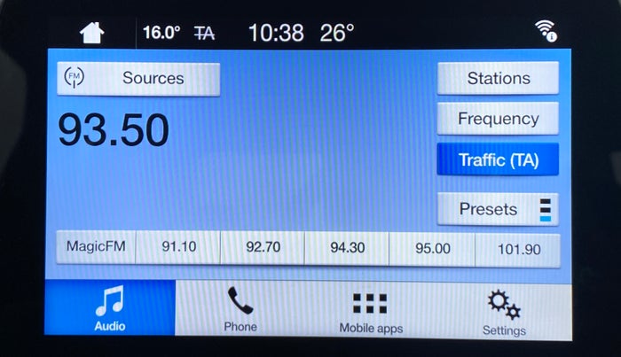 2018 Ford Ecosport 1.5TITANIUM TDCI, Diesel, Manual, 70,310 km, Touchscreen Infotainment System