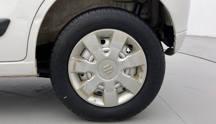 2012 Maruti Wagon R 1.0 LXI CNG, CNG, Manual, 53,261 km, Left Rear Wheel