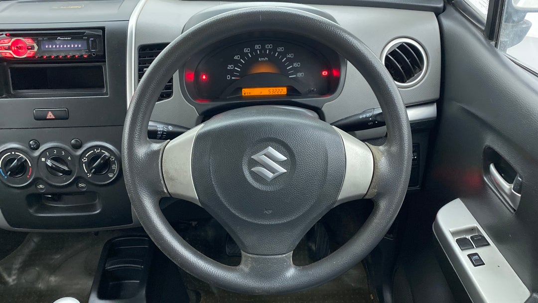 Steering Wheel Close Up