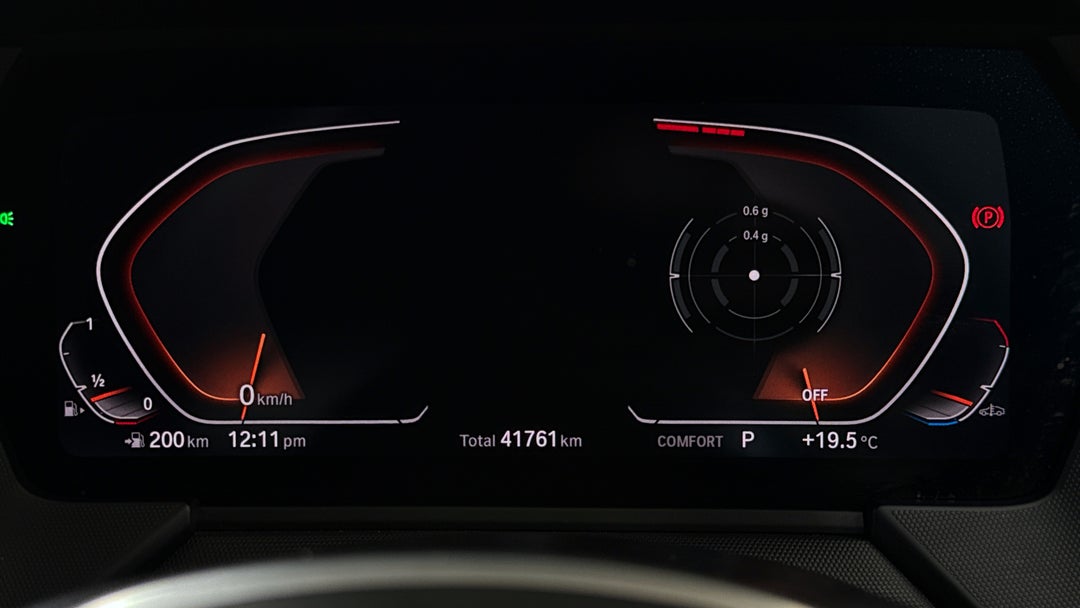 2021 BMW 1 18i M Sport, Automatic, 41761 km, Odometer View