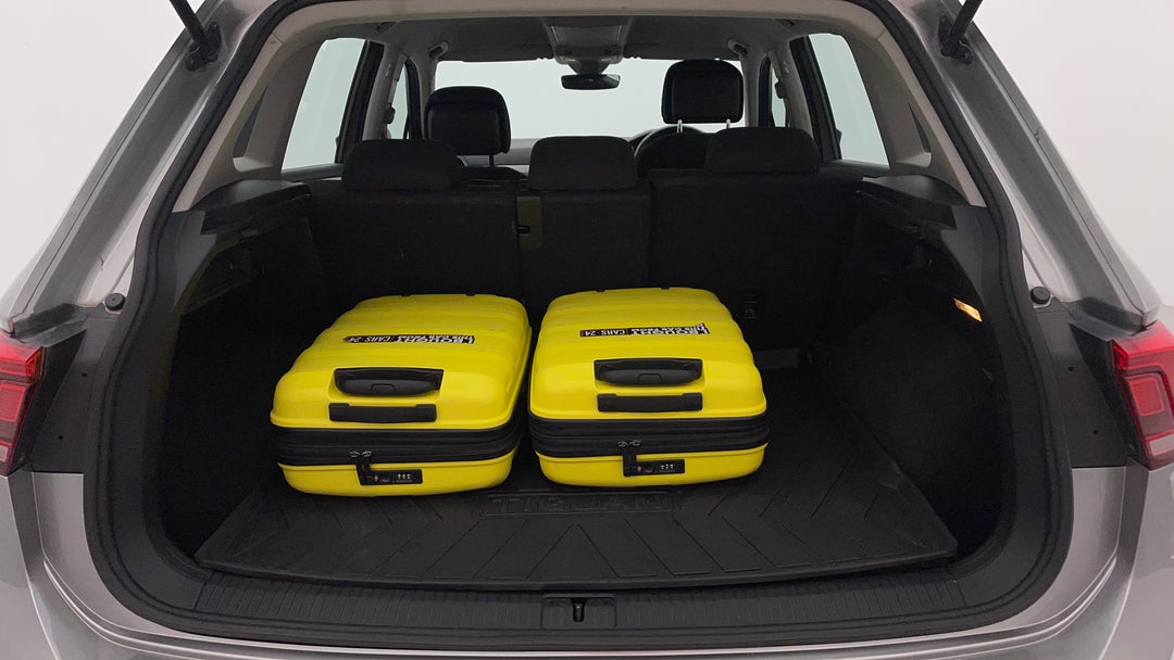 Boot Inside View with Luggage