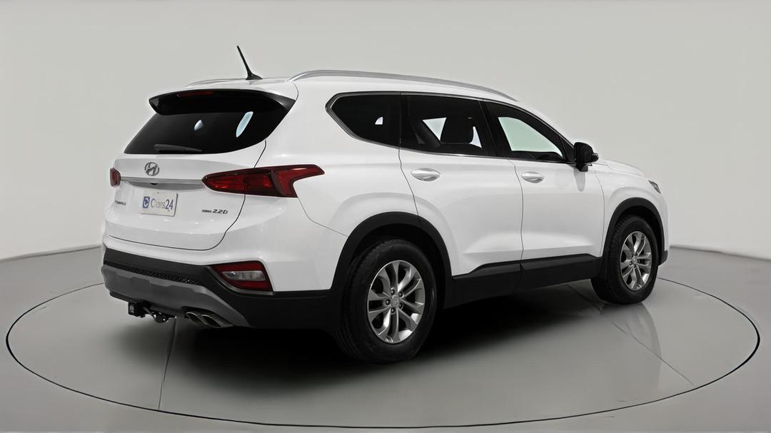2019 Hyundai Santa Fe Active Crdi (AWD), Automatic, 127952 km, Right Back Diagonal (45- Degree) View