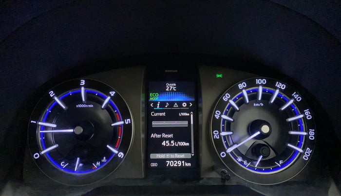 2016 Toyota Innova Crysta 2.4 VX 8 STR, Diesel, Manual, 70,470 km, Odometer Image