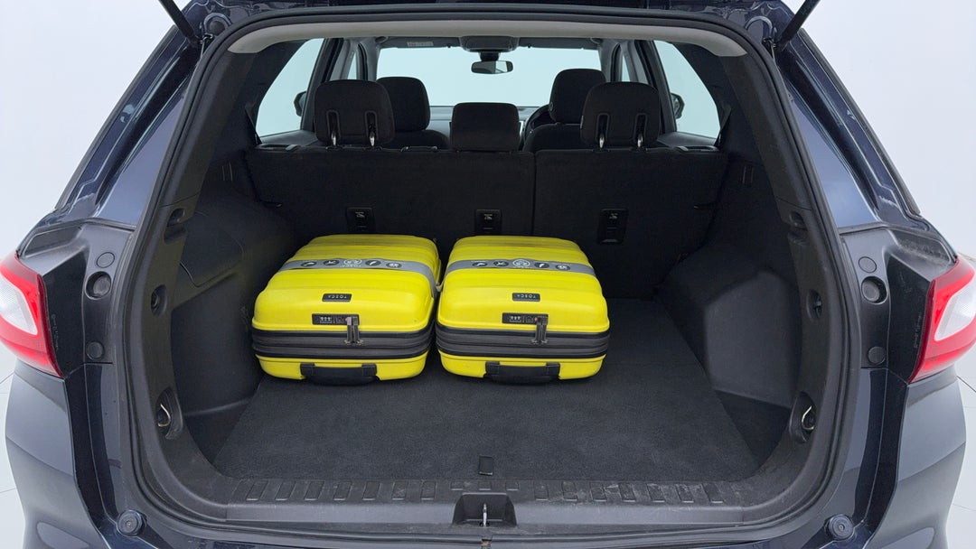 Boot Inside View with Luggage
