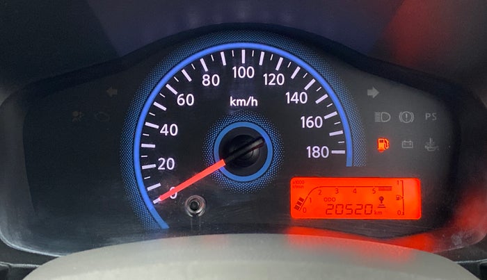 2016 Datsun Redi Go T, Petrol, Manual, 20,552 km, Odometer Image