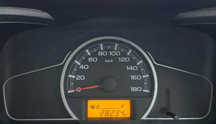 2019 Maruti Alto LXI, Petrol, Manual, 28,234 km, Odometer Image