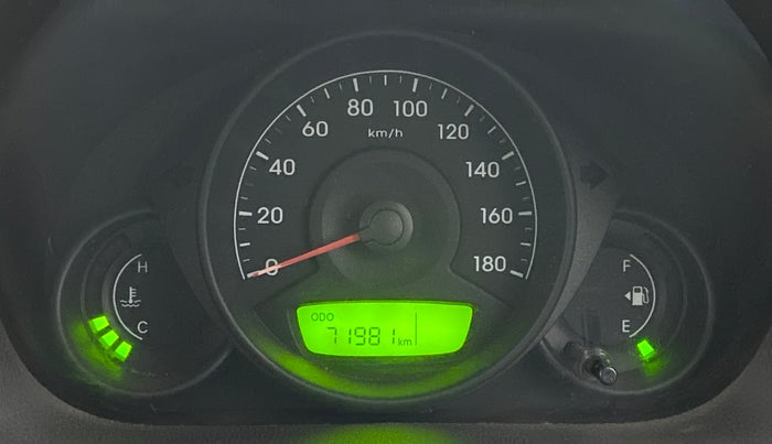 2012 Hyundai Eon D-LITE+, Petrol, Manual, 71,981 km, Odometer Image
