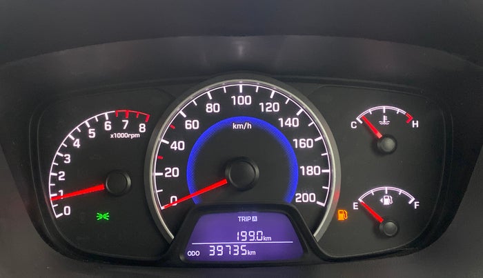 2017 Hyundai Grand i10 SPORTZ 1.2 KAPPA VTVT, Petrol, Manual, 39,786 km, Odometer Image