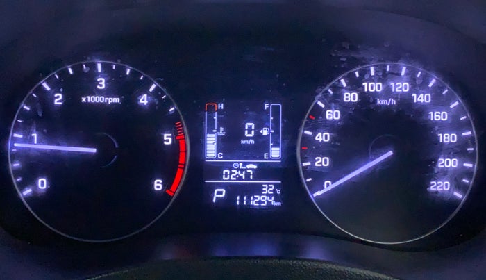 2017 Hyundai Creta SX PLUS AT 1.6 DIESEL, Diesel, Automatic, 1,11,294 km, Odometer Image
