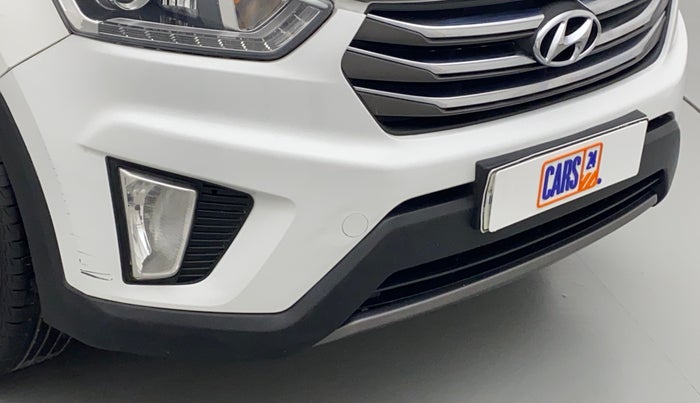 2017 Hyundai Creta SX PLUS AT 1.6 DIESEL, Diesel, Automatic, 1,11,294 km, Front bumper - Minor scratches