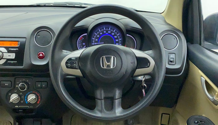 2015 Honda Amaze 1.2 VXMT I VTEC, Petrol, Manual, 28,377 km, Steering Wheel Close Up