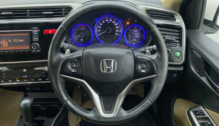 2015 Honda City VX CVT PETROL, Petrol, Automatic, 71,937 km, Steering Wheel Close Up