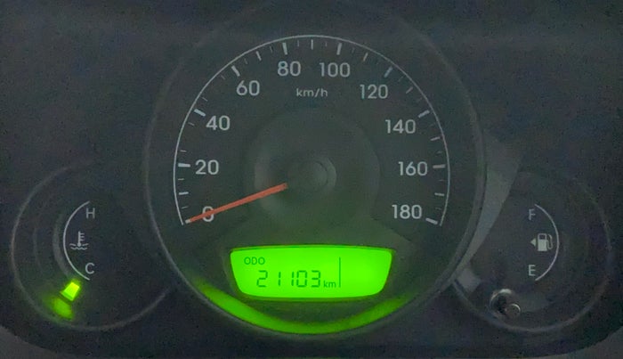 2017 Hyundai Eon ERA +, Petrol, Manual, 21,103 km, Odometer Image