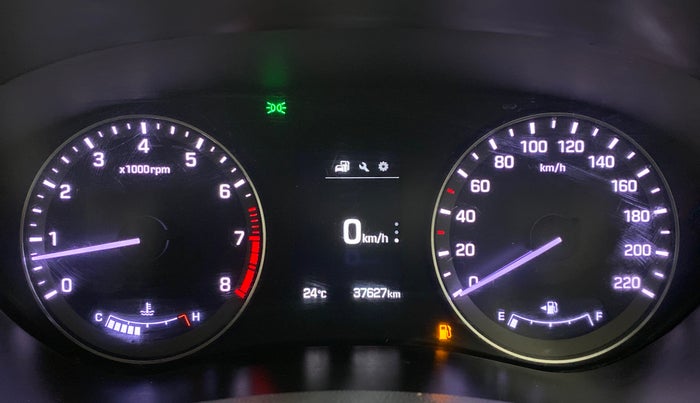 2017 Hyundai Elite i20 ASTA 1.2 (O), Petrol, Manual, 37,666 km, Odometer Image
