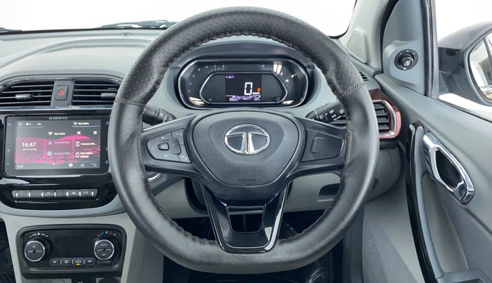 2021 Tata TIGOR XZ PLUS 1.2 REVOTRON, Petrol, Manual, 9,809 km, Steering Wheel Close Up