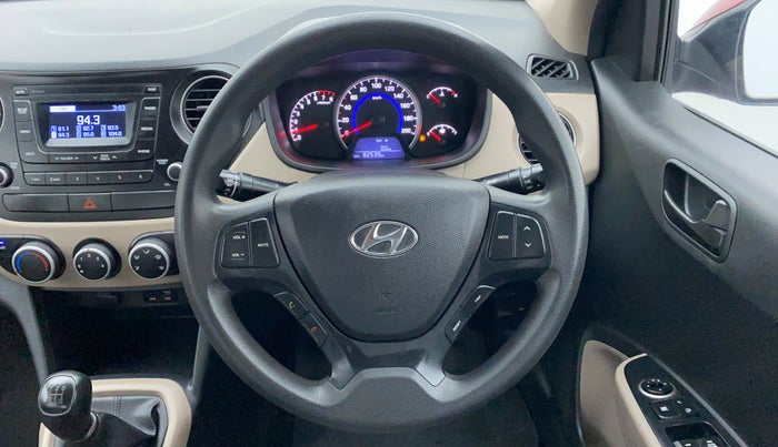 2018 Hyundai Grand i10 MAGNA 1.2 VTVT, Petrol, Manual, 82,589 km, Steering Wheel Close Up