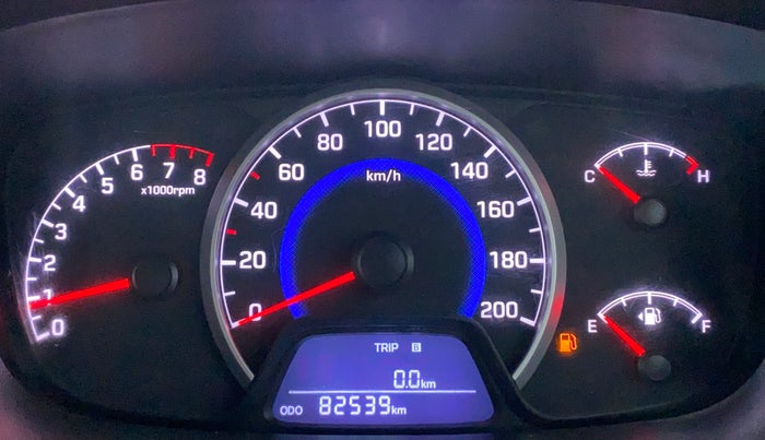 2018 Hyundai Grand i10 MAGNA 1.2 VTVT, Petrol, Manual, 82,589 km, Odometer Image