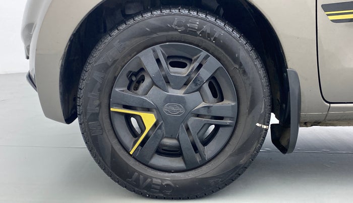 2017 Datsun Redi Go Gold 1.0, Petrol, Manual, 6,997 km, Left Front Wheel