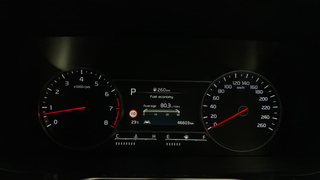 2022 Kia Sorento Sport 7 Seat, Automatic, 46603 km, Odometer View
