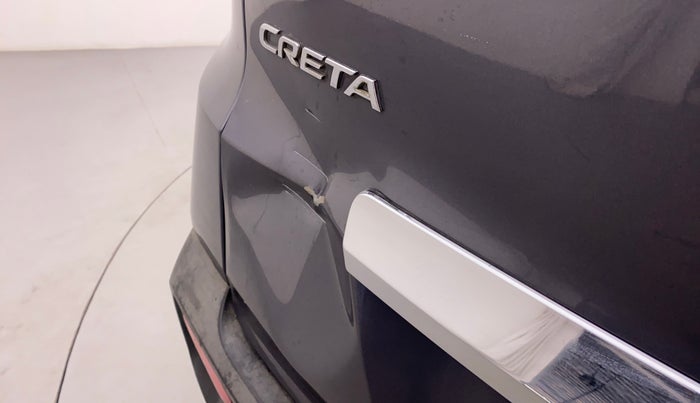 2018 Hyundai Creta SX AT 1.6 DIESEL, Diesel, Automatic, 27,134 km, Dicky (Boot door) - Slightly dented