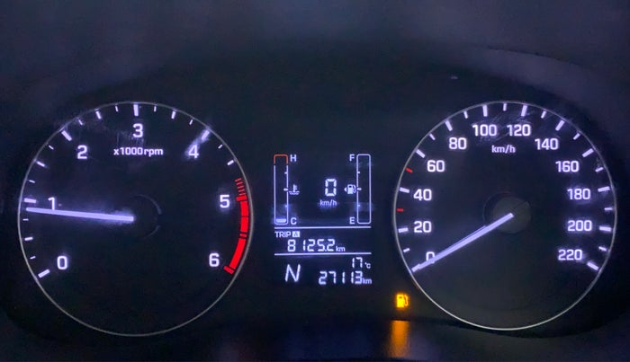 2018 Hyundai Creta SX AT 1.6 DIESEL, Diesel, Automatic, 27,134 km, Odometer Image