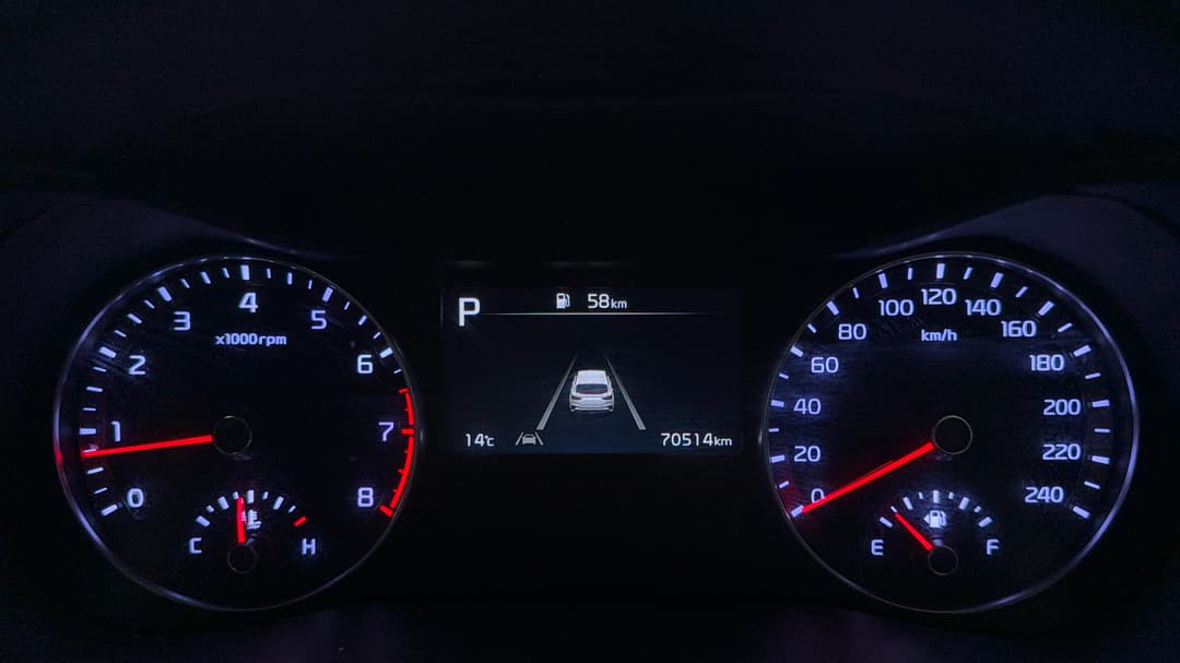 2023 Kia Cerato Gt, Automatic, 70514 km, Odometer View
