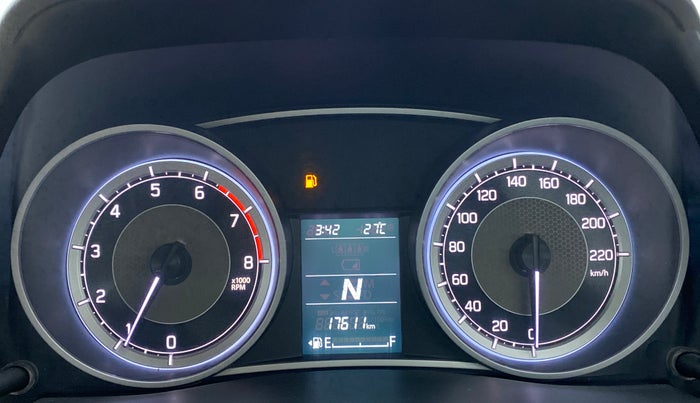 2018 Maruti Dzire VXI AMT, Petrol, Automatic, 17,657 km, Odometer Image