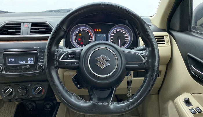2018 Maruti Dzire VXI AMT, Petrol, Automatic, 17,657 km, Steering Wheel Close Up