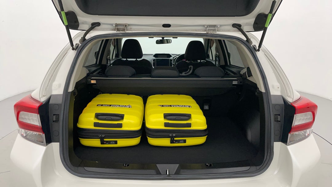 Boot Inside View with Luggage