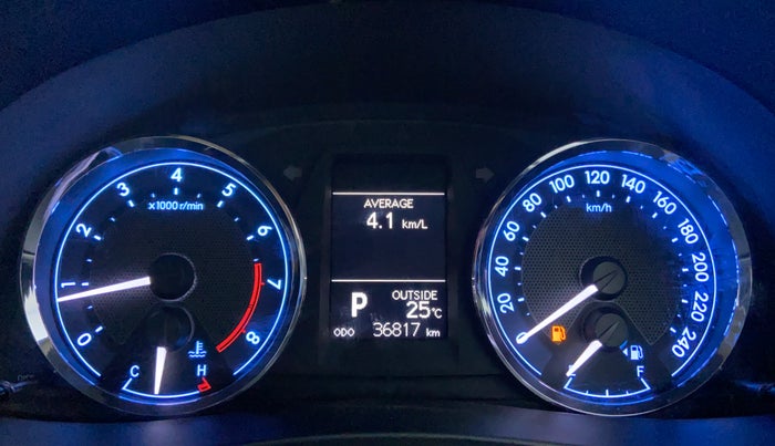2016 Toyota Corolla Altis G AT, Petrol, Automatic, 36,622 km, Odometer Image