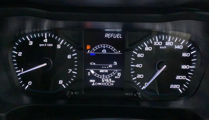 2023 Tata ALTROZ XT PETROL, Petrol, Manual, 6,469 km, Odometer Image