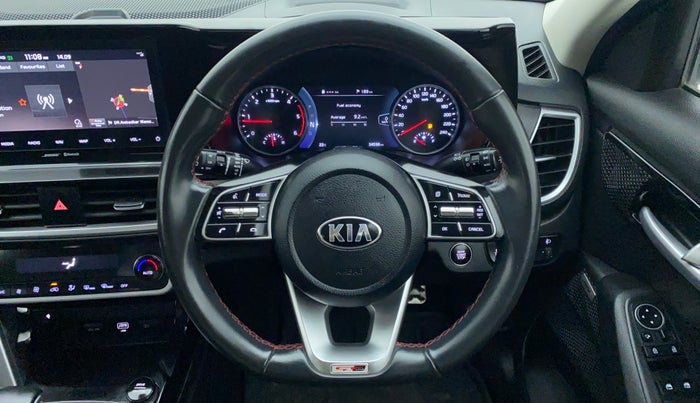2020 KIA SELTOS 1.5 GTX+ AT, Diesel, Automatic, 34,810 km, Steering Wheel Close Up