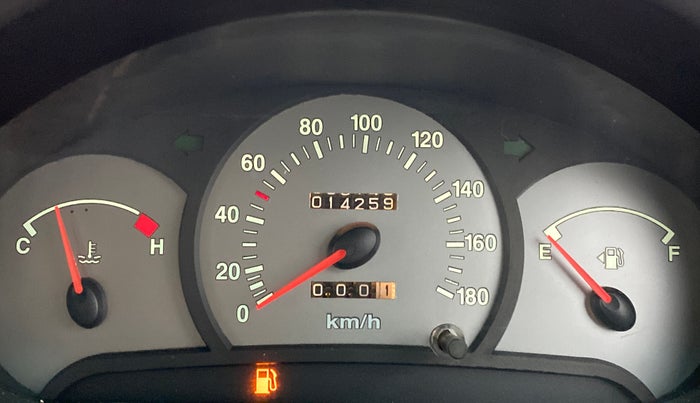 2010 Hyundai Santro Xing GLS, Petrol, Manual, 14,298 km, Odometer Image