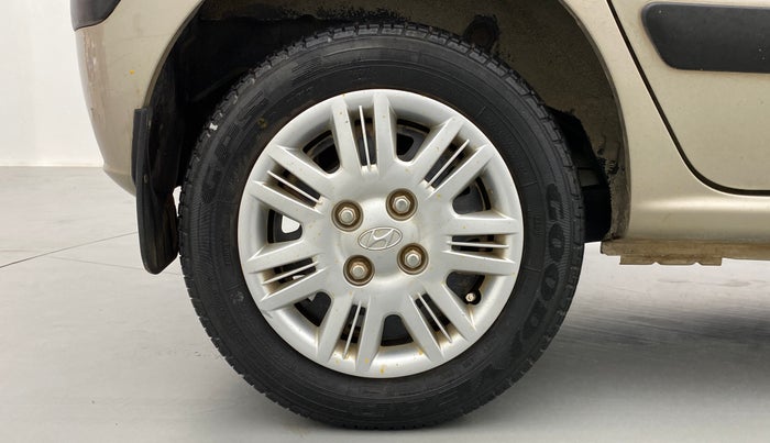 2010 Hyundai Santro Xing GLS, Petrol, Manual, 14,298 km, Right Rear Wheel