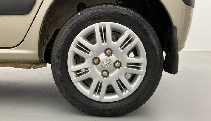 2010 Hyundai Santro Xing GLS, Petrol, Manual, 14,298 km, Left Rear Wheel